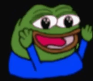 👏 Pepe the Frog meme, frog, pepe, internet meme telegram sticker