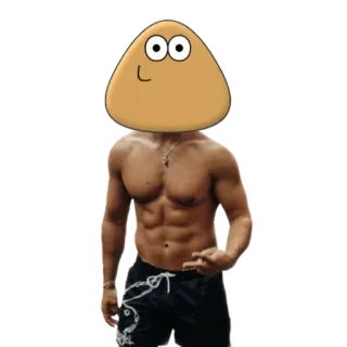 pou telegram stickers
