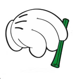 Mickey Hands whatsapp stickers
