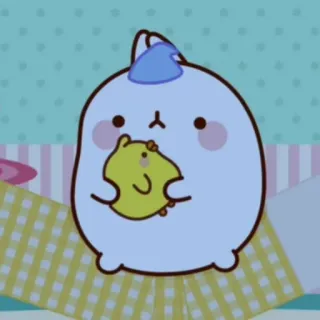 🌟 molang, cartoon, cute, piumpium telegram sticker