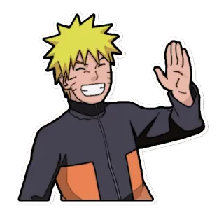 👋 Naruto Anime, Dessin animé, Personnage, Animation, Manga, Salutation telegram sticker
