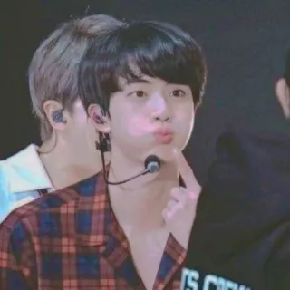 🐰 Jin kpop, ca sĩ, dễ thương, nam, bts telegram sticker