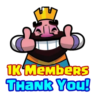❤ 1K Members
Thank You! felicitaciones, celebración, pulgar arriba, gracias whatsapp sticker