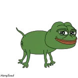 🖕 Pepe the Frog Frosch, Meme, Cartoon, Tier, Illustration whatsapp sticker