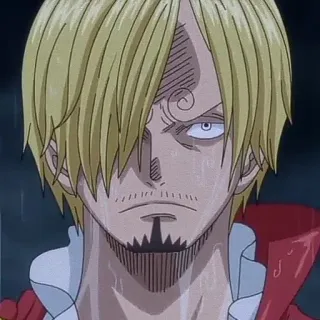 😡 Sanji One Piece anime, cartoon, character, sanji, one piece telegram sticker