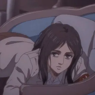 ❤️ Pieck Finger Attack on Titan アニメ, ピーク・フィンガー, 進撃の巨人, キャラクター telegram sticker