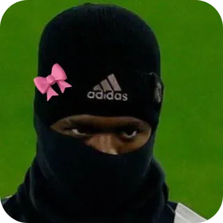 💋 Vinícius Júnior Real Madrid adidas telegram sticker