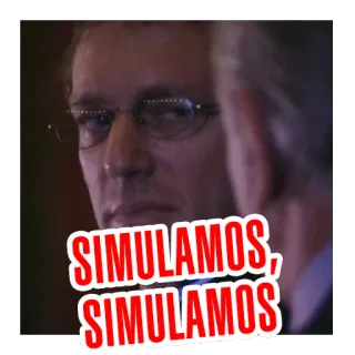 🕵️ SIMULAMOS, SIMULAMOS whatsapp sticker
