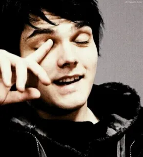 😉 Gerard Way Gerard Way, My Chemical Romance, MCR, Emo, Sänger telegram sticker
