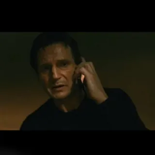 📞 Liam Neeson attore, ritratto, celebrità telegram sticker