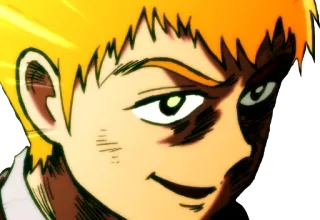 😏 Anime, Charakter, Ausdruck, Grinsen whatsapp sticker