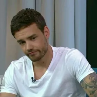 🥀 Liam Payne Liam Payne, One Direction, cantante, celebridad, retrato, hombre telegram sticker