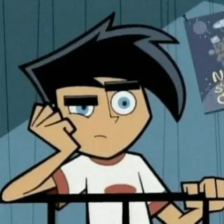 🦸‍♂ Danny Phantom cartoon, character, animated, television, nicktoons telegram sticker