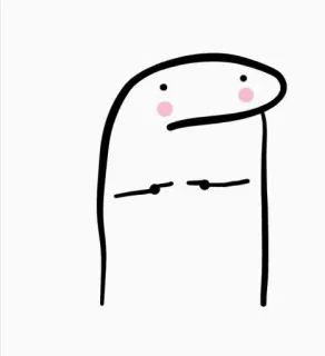 🤝 FlorkOfCows, omino stilizzato, carino, meme, cartone animato telegram sticker