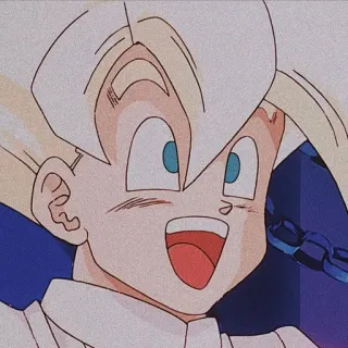 🔥 Gohan Dragon Ball Z 动漫, 龙珠Z, 孙悟饭, 角色, 卡通 telegram sticker