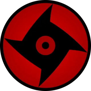 🌑 Anime, Sharingan, Ojo, Mangekyou, Naruto telegram sticker