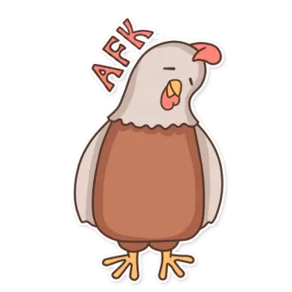 CyberChicken whatsapp stickers