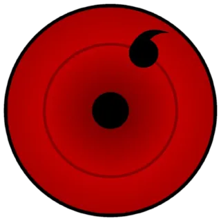 👀 Sharingan Naruto глаз, аниме, манга, шаринган, красный, ниндзя telegram sticker