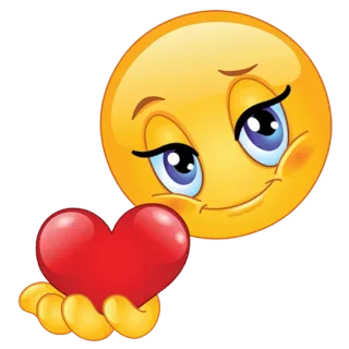 ❤ emoji, love, heart, cute, adorable telegram sticker