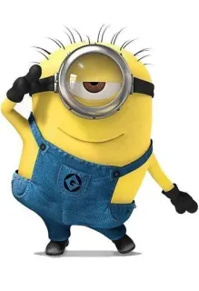 😎 Minion Despicable Me Minion, Cartoon, Figur, Lustig, Gelb telegram sticker