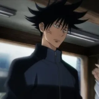 🌟 Megumi Fushiguro Jujutsu Kaisen Anime, Personnage, Manga, Megumi Fushiguro, Jujutsu Kaisen telegram sticker