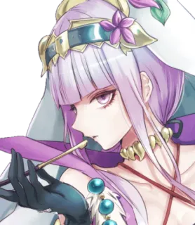 🚬 Anime, Manga, Femme, Fumeur, Pipe telegram sticker