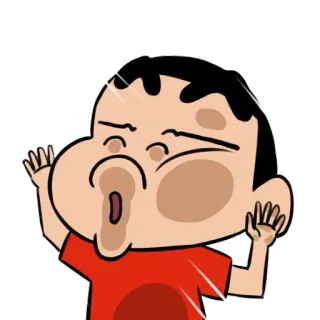 Shinchan by @sgrmshrsm7 telegram stickers
