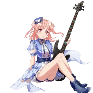 нанами хиромачи ^^ @stickersbandori :: @fStikBot telegram stickers