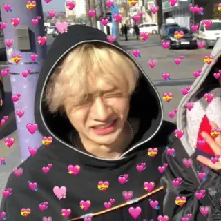 💰 Herzen, Porträt, Person, Zuneigung, Liebe, Emotionen whatsapp sticker
