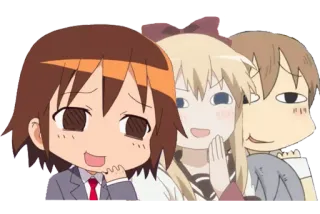Anime Smug @Nekosticker telegram stickers
