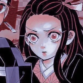 🌿 Nezuko Kamado Demon Slayer Anime, Demon Slayer, Nezuko, Nezuko Kamado, Manga, Japan, Japanisch whatsapp sticker