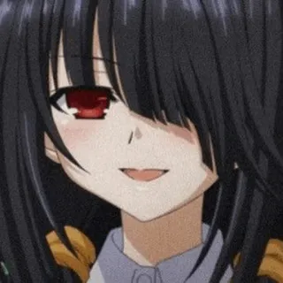 🍷 Kurumi Tokisaki Date A Live anime, girl, cute, date a live, kurumi tokisaki telegram sticker