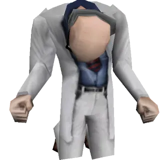 😞 Dr. Isaac Kleiner Half-Life 2 naukowiec, fartuch laboratoryjny, gra wideo, Half-Life, postać telegram sticker