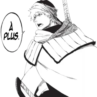 👋 Ichigo Bleach À PLUS. Аниме, Манга, Ичиго, Блич, Персонаж, Японский, Иллюстрация telegram sticker