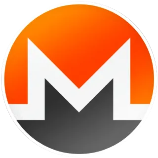 ⚪ monero, cryptocurrency, digital currency, crypto, technology, finance telegram sticker
