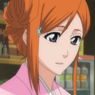 Inoue Orihime whatsapp stickers