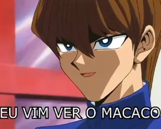 🐒 EU VIM VER O MACACO anime, cartoon, meme telegram sticker