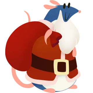 🎅 圣诞老人, 圣诞节, 节日, 喜庆, 红色, 白色 telegram sticker