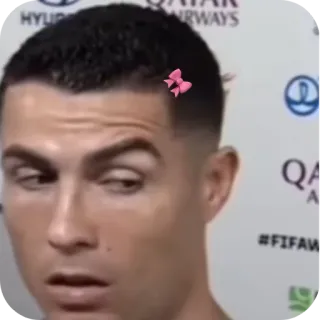 💋 Cristiano Ronaldo FIFA telegram sticker