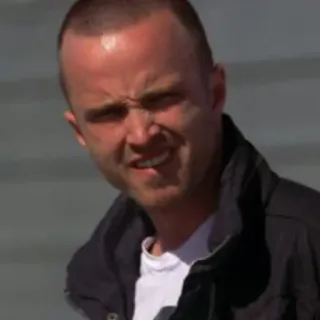 🖤 Jesse Pinkman Breaking Bad jesse pinkman, breaking bad, tv show, aaron paul, angry telegram sticker
