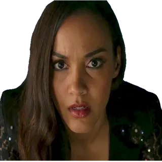 😳 donna, persona, serio, faccia, ritratto telegram sticker