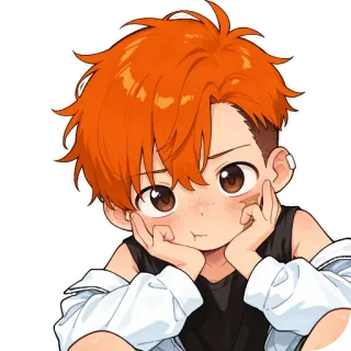 🥺 Shoyo Hinata Haikyuu!! telegram sticker