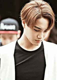 ➰ Kai (Kim Jongin) k-pop, singer, idol, korean, male, celebrity whatsapp sticker