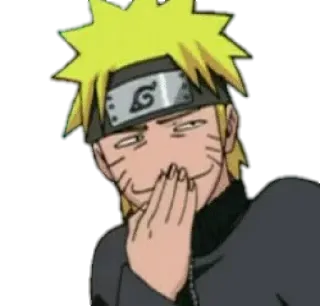😏 Naruto Uzumaki Naruto Anime, Mangá, Naruto, Uzumaki, Desenho animado, Engraçado telegram sticker