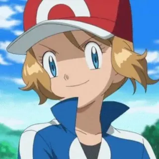 🌈 Serena Pokemon Аниме, Покемон, Серена, Мультфильм whatsapp sticker
