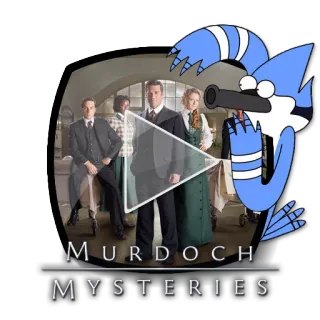 ▶️ Mordecai Murdoch Mysteries MURDOCH MYSTERIES 모데카이, 푸른 어치, 만화, 머독 미스터리, 텔레비전, 쇼, 미스터리, 탐정 telegram sticker