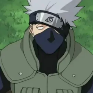 ⚡️ Kakashi Hatake Naruto Kakashi, Naruto, anime, manga, ninja telegram sticker