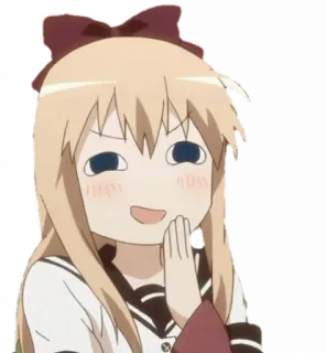 😝 anime, girl, cartoon, character, smug, kawaii telegram sticker
