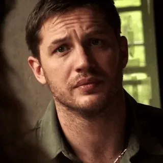 ✖️ Tom Hardy นักแสดง, ผู้ชาย, ภาพเหมือน, คนดัง telegram sticker