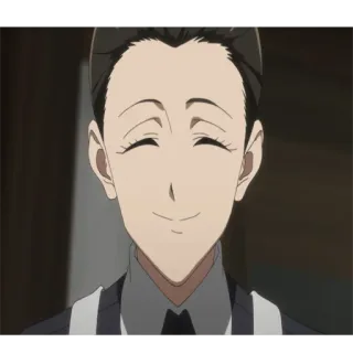 😃 Isabella The Promised Neverland Isabella, The Promised Neverland, anime, character, smile, mama telegram sticker